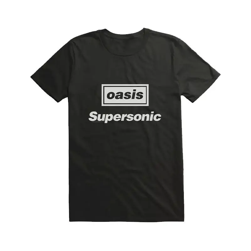 

Футболка Oasis Rock Band в американском стиле ретро, мужская летняя свободная и удобная мужская и женская модная трендовая футболка с короткими рукавами