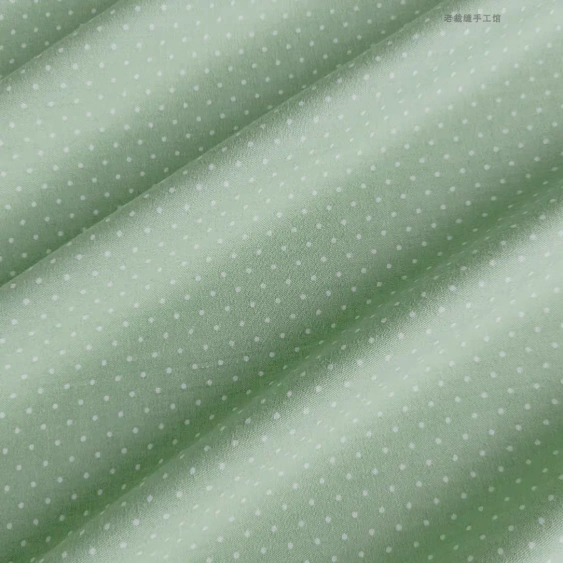 Dotted Cotton Twill Printed Fabric, Making Bedding, Pillowcase, Cushion, Tablecloth, Handmade DIY Cloth, 160x50cm