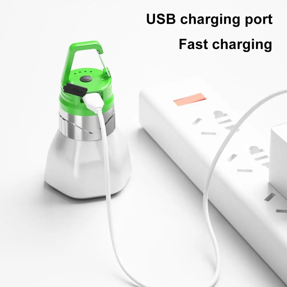 المحمولة هوك فانوس مصباح ليد جيب قابل لإعادة الشحن في الهواء الطلق التخييم زجاجة ماء ضوء للمشي لمسافات طويلة متعددة المشهد شنقا الأضواء #3