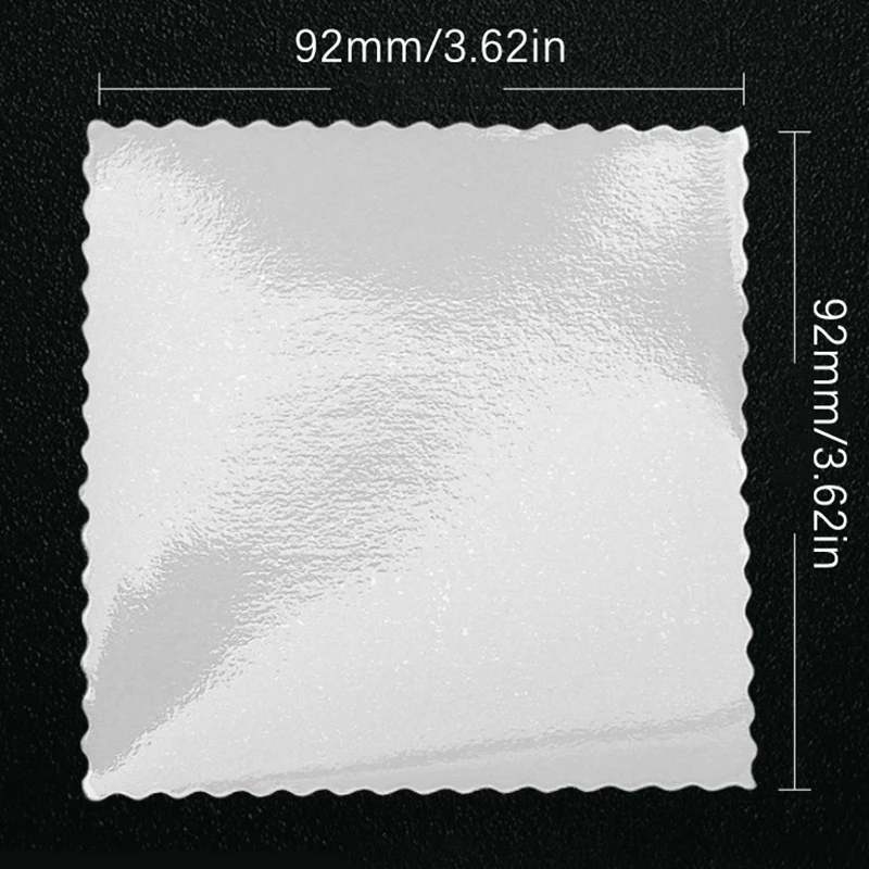 3pc Automobile Windshield Electrostatic Stickers Car Static Sticker Transparent Windscreen Decal Decor Auto Interior Accessories