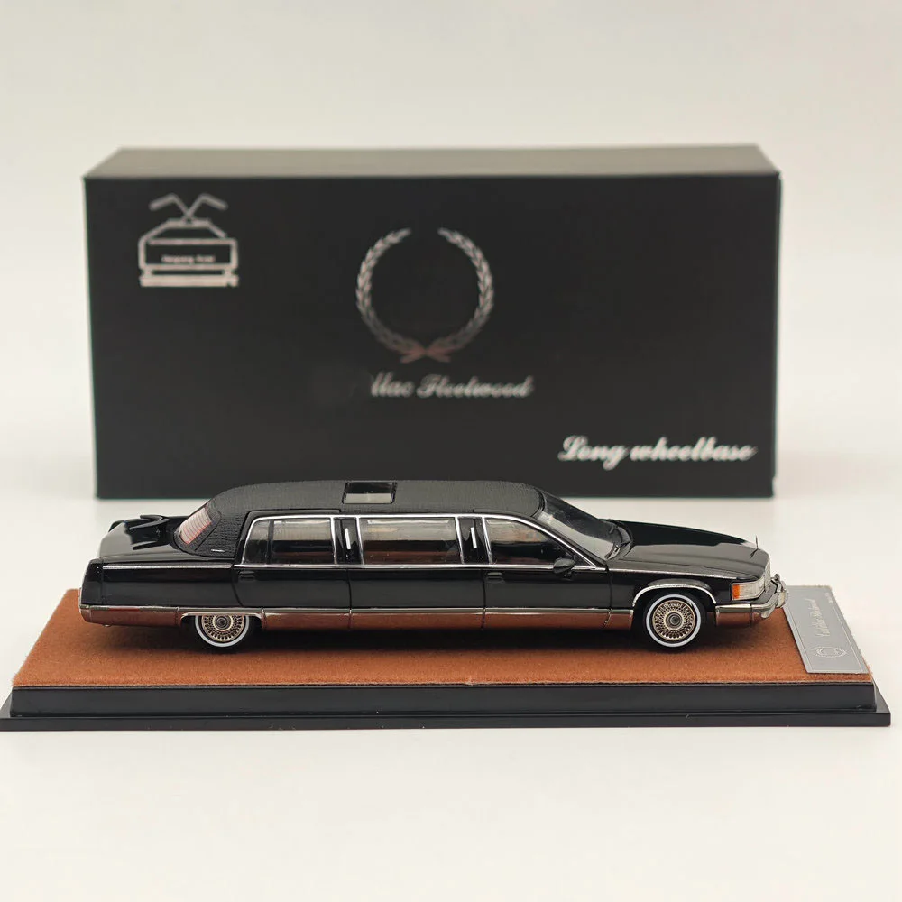 XiaoGuang 1:64 untuk Fleetwood edisi diperpanjang model Diecast paduan miniatur mobil hadiah mainan otomatis koleksi terbatas