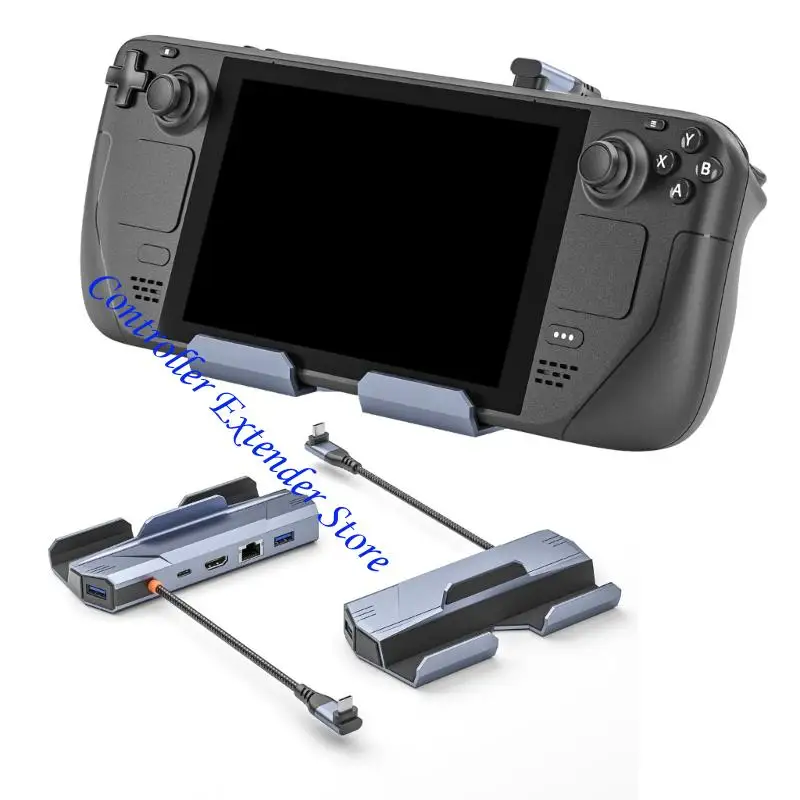 

N84B Portable 6 в 1 Hubs для улучшенных игровых впечатлений с поддержкой 4K -дисплея