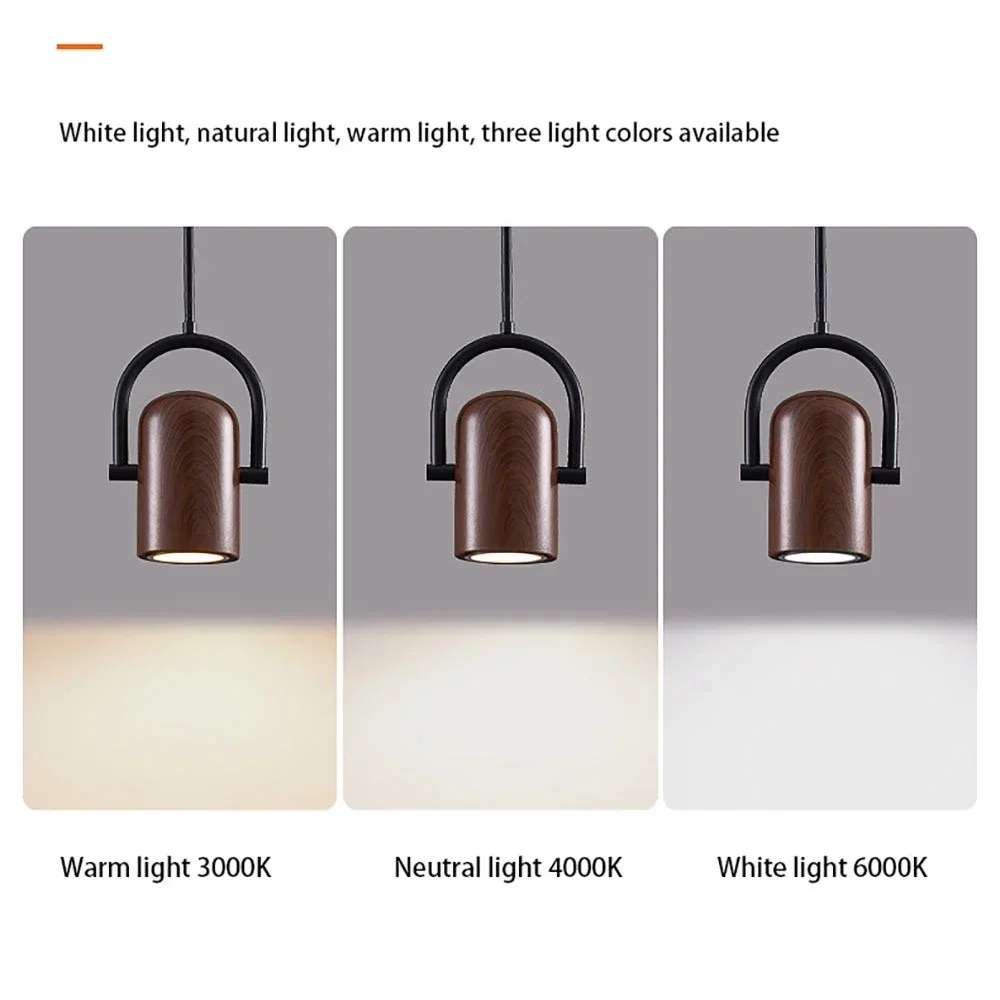 Nordic Led Hanglamp Spotlight 330 ° Vrij Draaiende Slaapkamer Loopbrug Ingang Studie Achtergrond Muur Spotlights Boom Verstelbaar