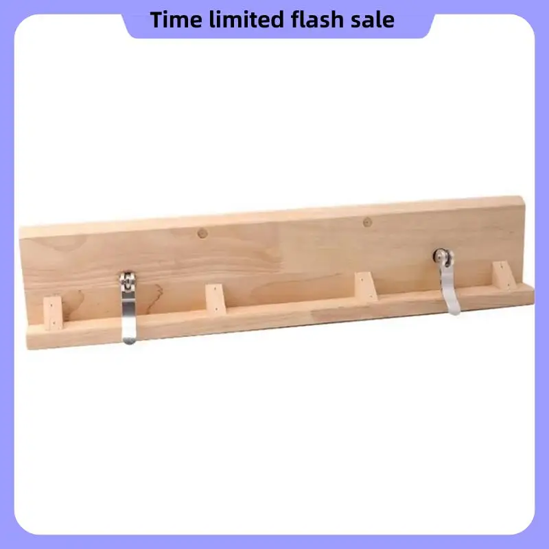 

A40T Leather Fixing Clip Handmade Leather Goods Leather Hand Stitching Wooden Clip Stitching Fixing Rack DIY Fixing Bracket