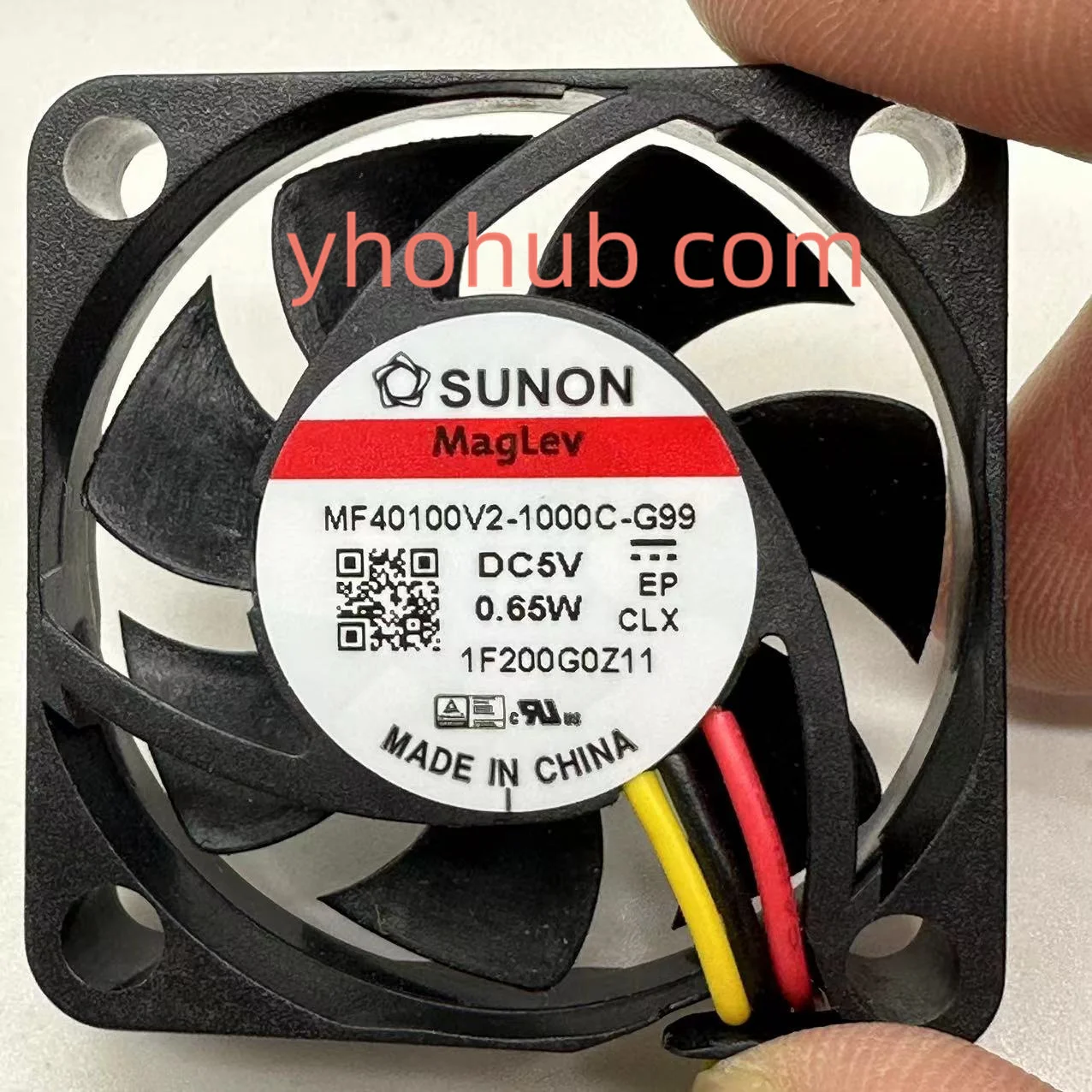 SUNON MF40100V2-1000C-G99 DC 5V 0,65 W 40x40x10mm 3-проводной Вентилятор охлаждения сервера