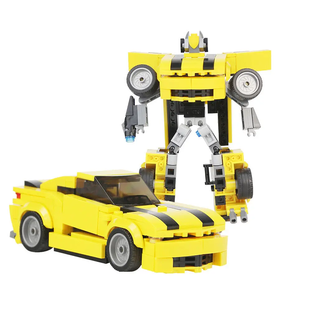 

2-in-1 Robot Car Model 251 Pieces Building Toys Set from TV Show MOC Build