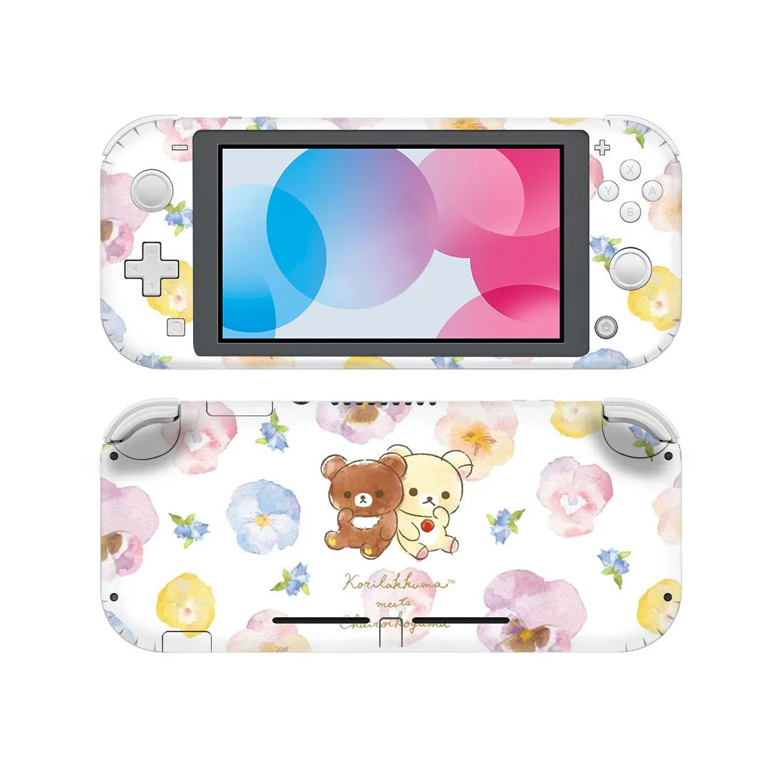 Rilakkuma NintendoSwitch naklejka na skórę naklejka na Nintendo Switch Lite Protector Nintendo Switch Lite naklejka na skórę winyl — zdjęcie 2