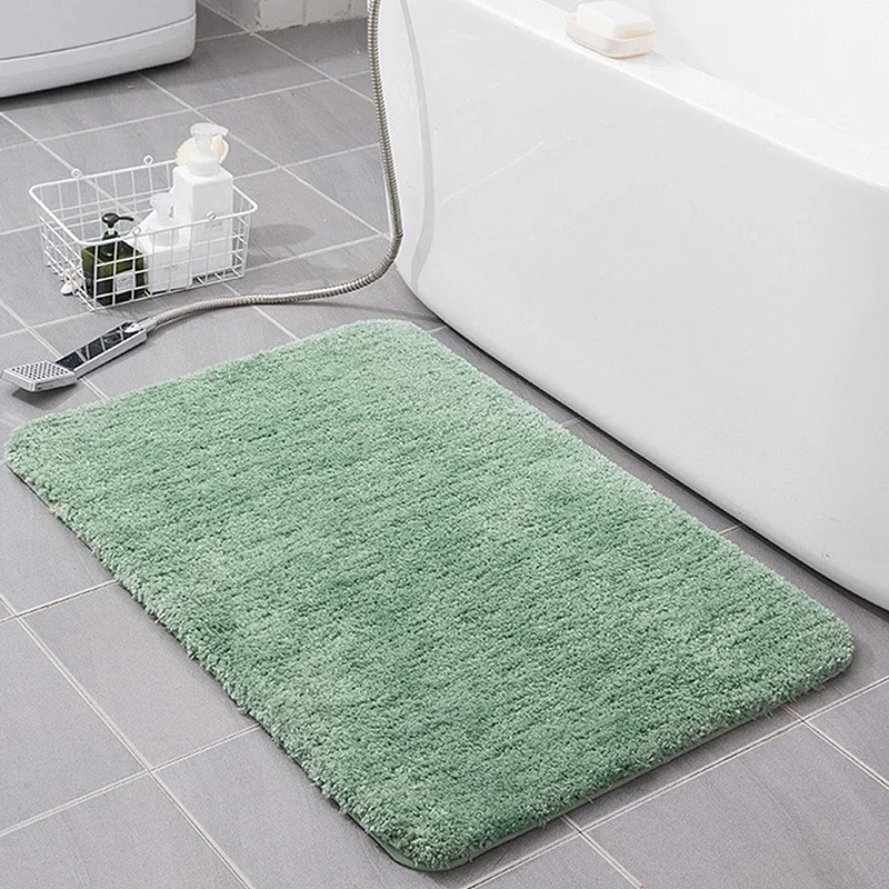 

Super Absorption Bath Mat Non-slip Bathroom Carpet Rugs Soft Floor Mat for Bedroom Toilet Rug Doormat Long Bedside Mat 5 Sizes