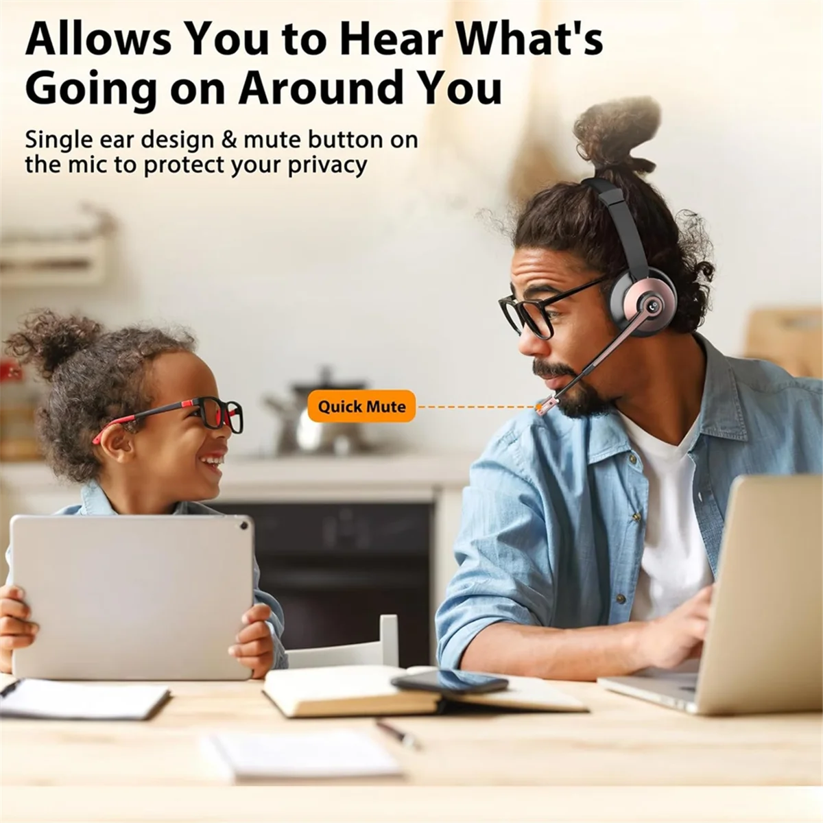 

Беспроводная гарнитура Bluetooth-гарнитура, Bluetooth-гарнитура с микрофоном с шумоподавлением, беспроводная гарнитура