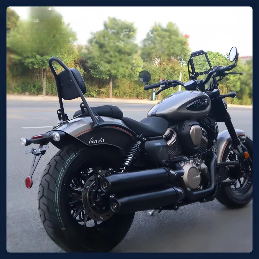 Suitable for Benda Kingila 450 modified backrest Kingila 500 rear armrest rear sharp bow back bow accessories