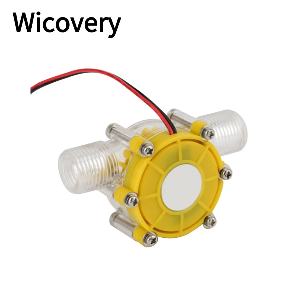 F50 5V/12V/80V Micro Hydro DC Water Generator Flow Pump Turbine Hydroelectric Power Energy Generator