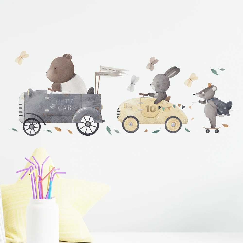 Cartoon Animals Dri…