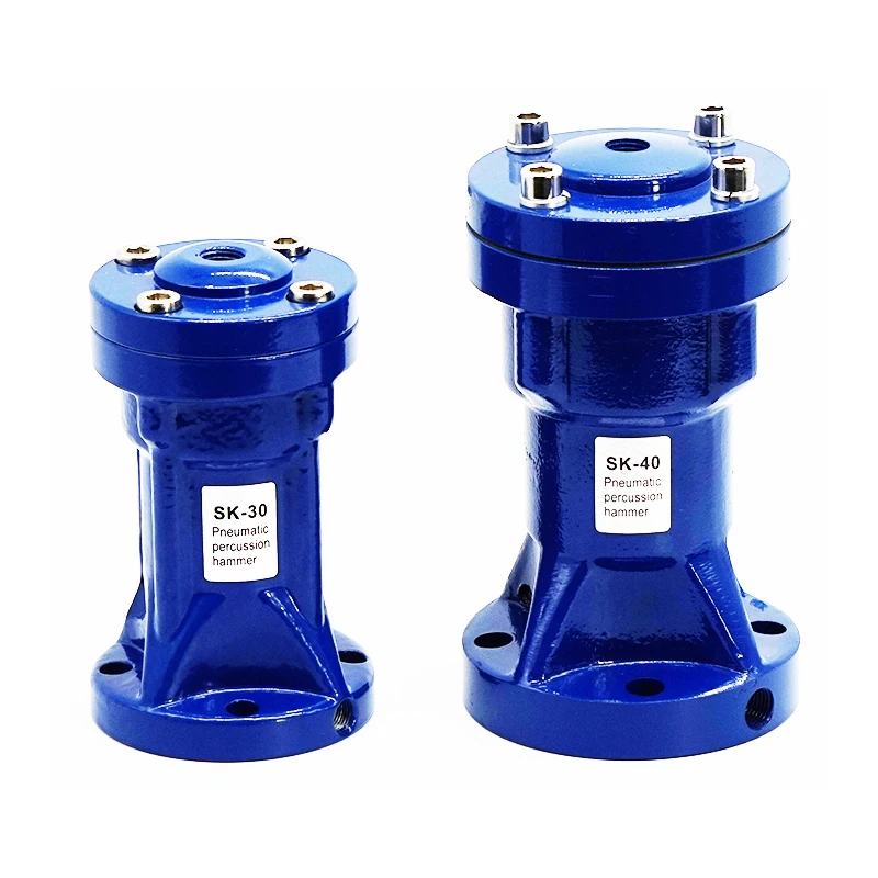 SK30 Pneumatic Percussion Hammer SK60 Silo Pipe Impact Air Hammer SK40 SK80 S K100 Pneumatic Flow Aid