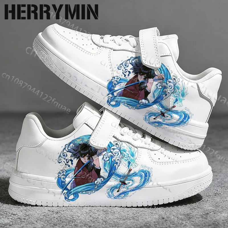Tomioka Giyuu Children Summer Outdoor Flat Shoes for Boys Girls Parity Trendy Slip Resistant Durable Selection Sports Shoes