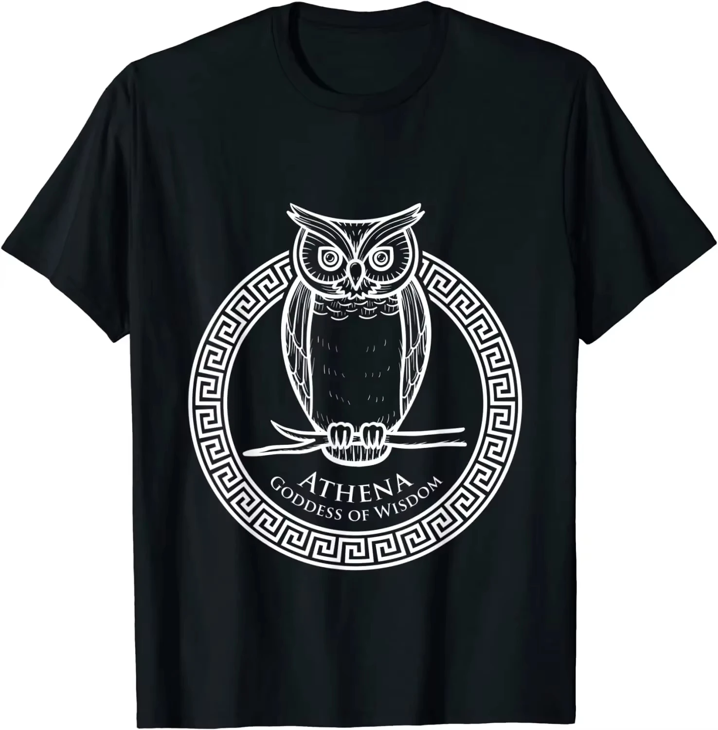 2026 New Athena Goddess of Wisdom Greek Mythology T-Shirt Cotton O-Neck Summer Short Sleeve Casual Mens