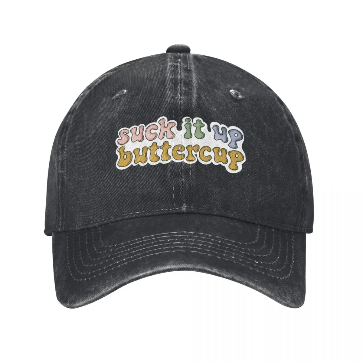 Suck It Up Buttercup Baseball Cap Streetwear funny hat Luxury Cap Luxury Woman Men's