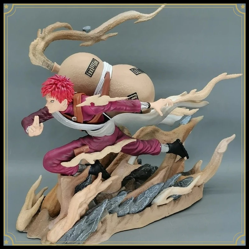 

25cm anime pvc action figure dual character design fine detail collectible model statue desktop ornament ideal gift for fans