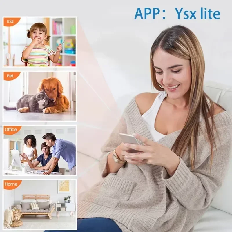 كاميرا Xiaomi X5 Mini 1080P رؤية ليلية شفافة خفيفة الوزن محمولة ممتازة كاميرات كشف الحركة كاميرا مراقبة لاسلكية تعمل بالواي فاي