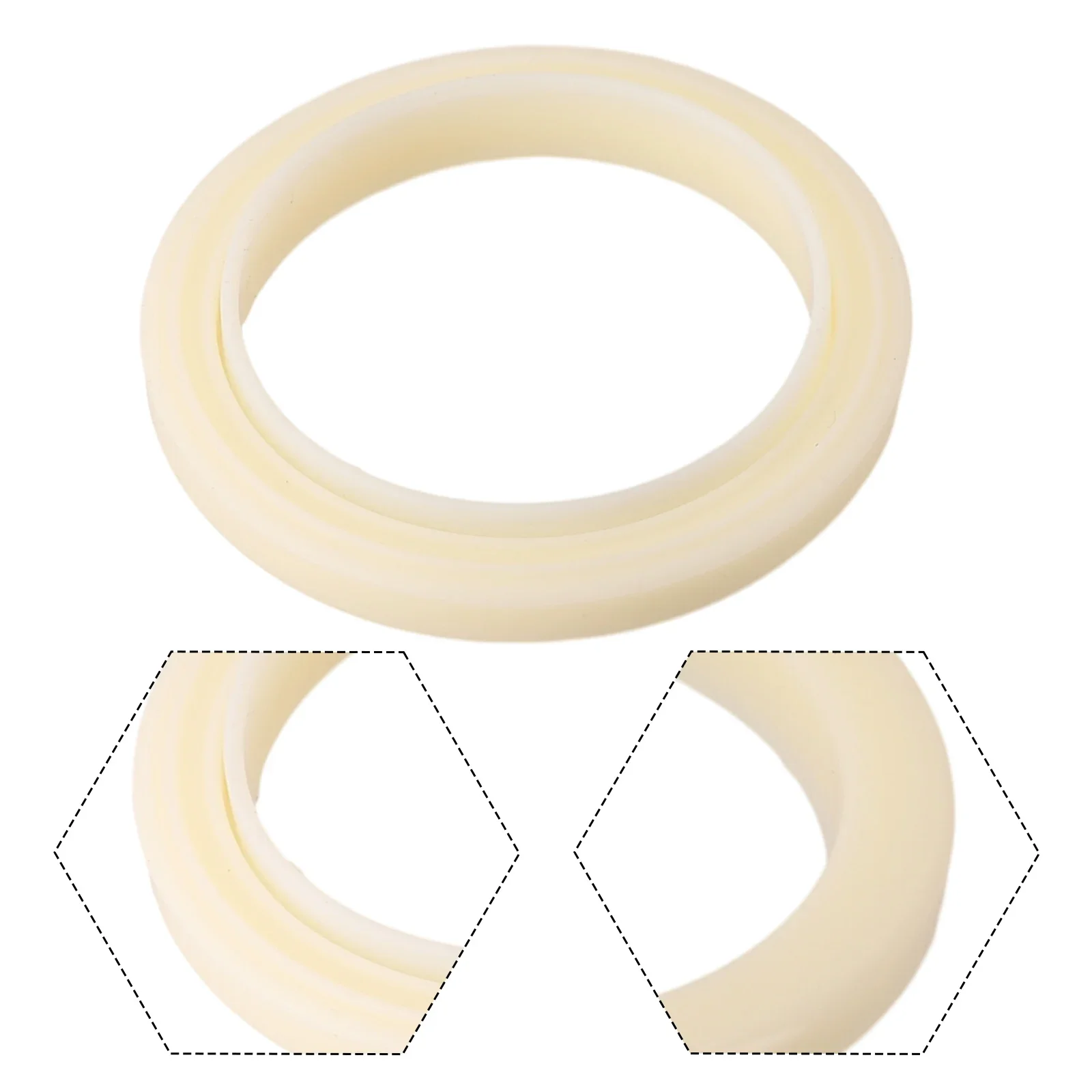 Accessories Seal O-rings 1pcs 54MM 878 870 Accessories Beige Coffee Machine For Breville Seal O-Rings Silicone