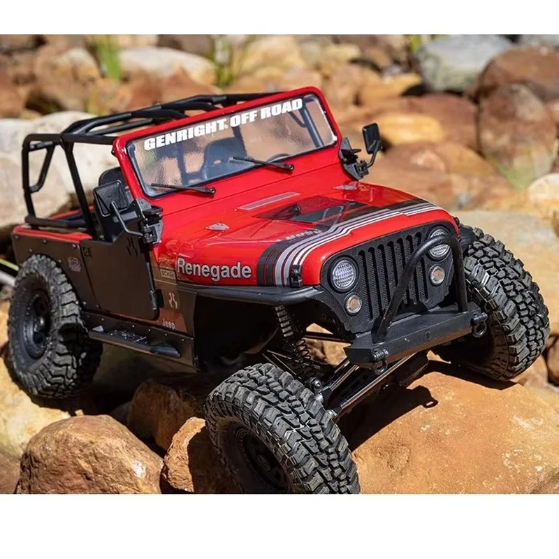 Sell Well Axial Scx10 Third-Generation Simulation Jeep Cj-7 4wd Remote Control Model 1/10 Climbing Vehicle Off-Road Vehicle