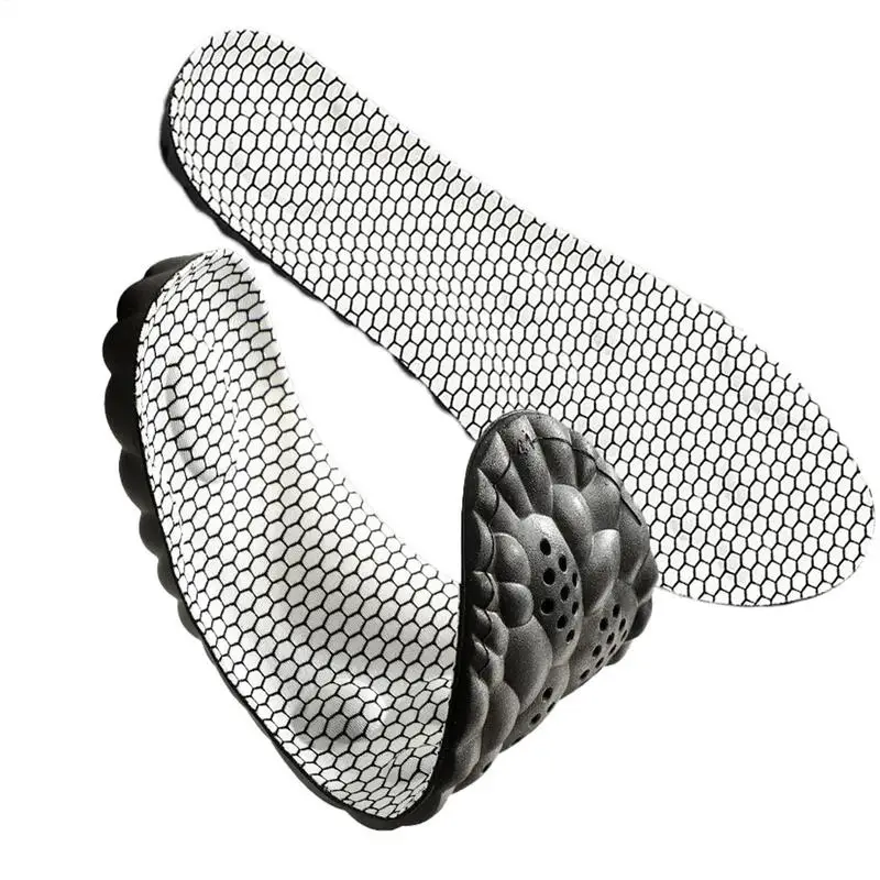 

Massage Comfort Insoles Massage Breathable Shoes Inserts with Moisture Absorption Inner Soles High Elastic Leisure Insoles for