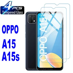 A15 A15s For OPPO Tempered Glass