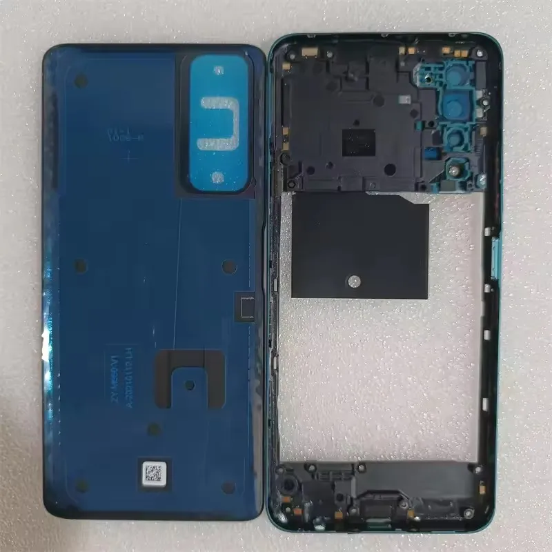 Full Housing Middle Frame for Huawei P Smart 2021 / Y7A PPA-LX2 LX3 Battery Back Cover Rear Cover with Camera Lens