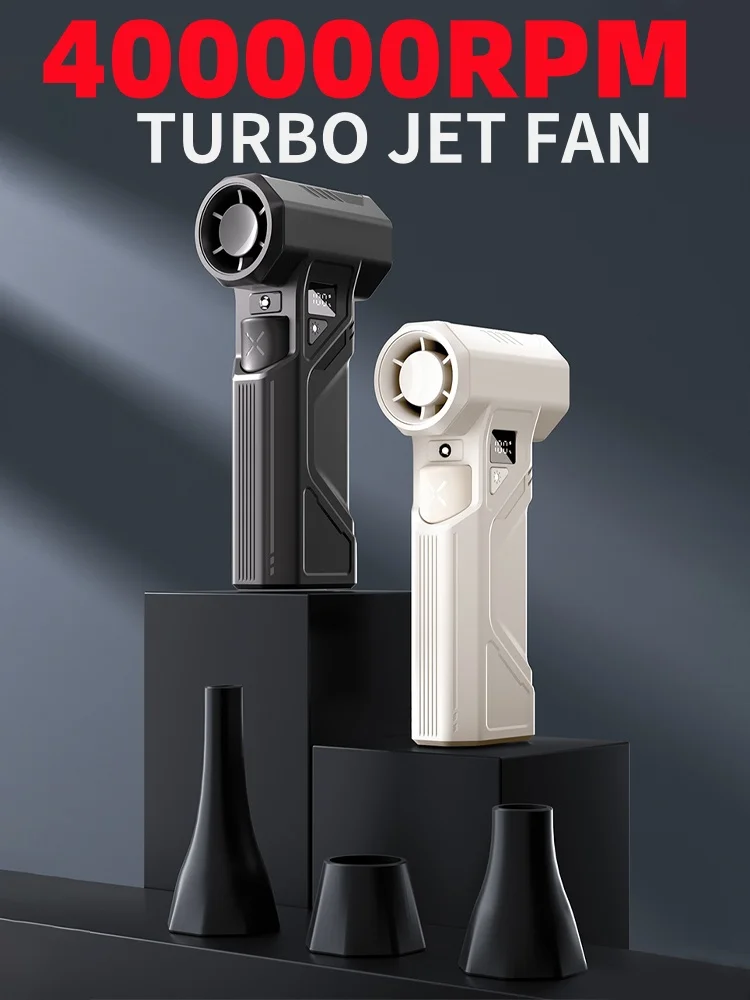 

200000 Турбореактивный вентилятор об/мин, электрическая воздушная тряпка, скорость ветра 50 м/с, турбо-систокий вентилятор, перезаряжаемый вентилятор, продувочный пистолет со светодиодной подсветкой