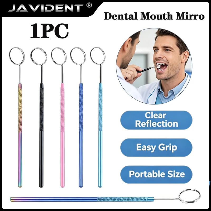 1/5pcs Teeth Cleaning Oral Check Makeup Mirrors Eyelash Extension Magnifying Inspection Mirror Lash Lifting Round Beauty Tool