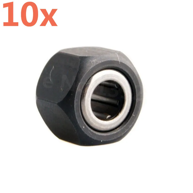 10 stks/partij HSP 1/10 Schaal R025 14mm Moer Eenrichtingslager Voor Hex VX 18 16 21 benzine Nitro Motor Onderdelen Baja