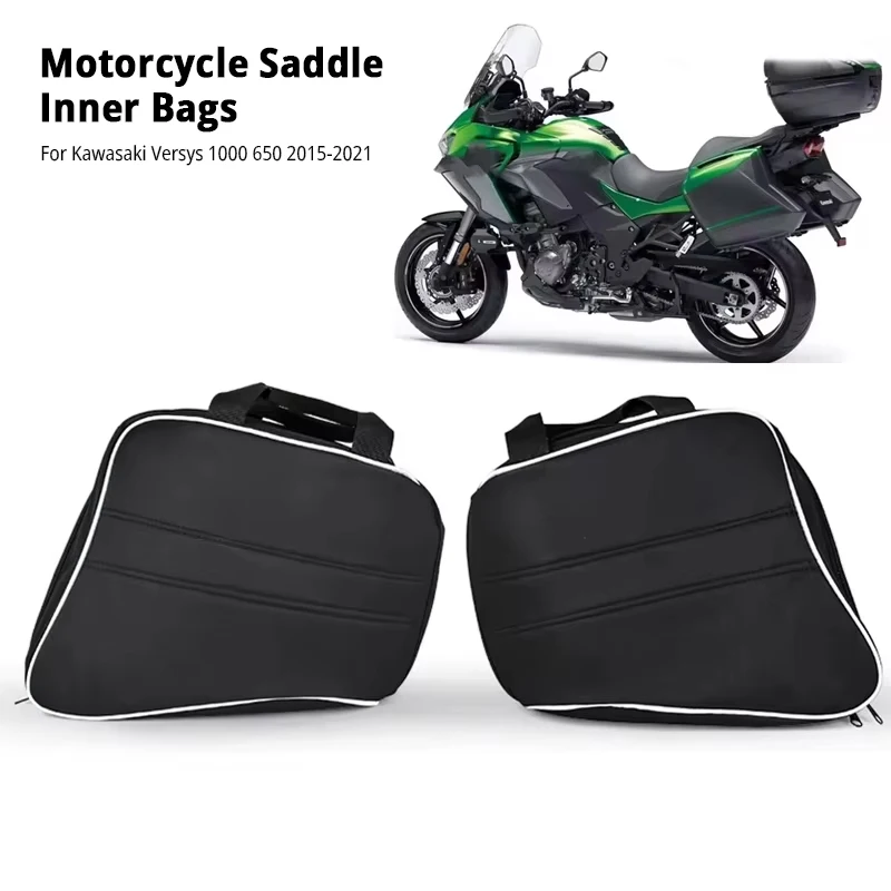 Motorcycle Luggage Bag Saddle Bags Side Storage For Kawasaki NINJA 1000 For Kawasaki VERSYS 650 ABS LT