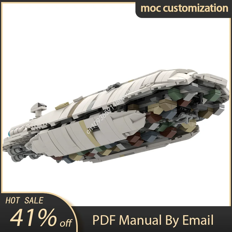 

954 шт. MOC GR-75, транспортные космические звезды, боевой строительный блок, сделай сам, креативная сборка, развивающие кирпичи, игрушки, подарок для детей
