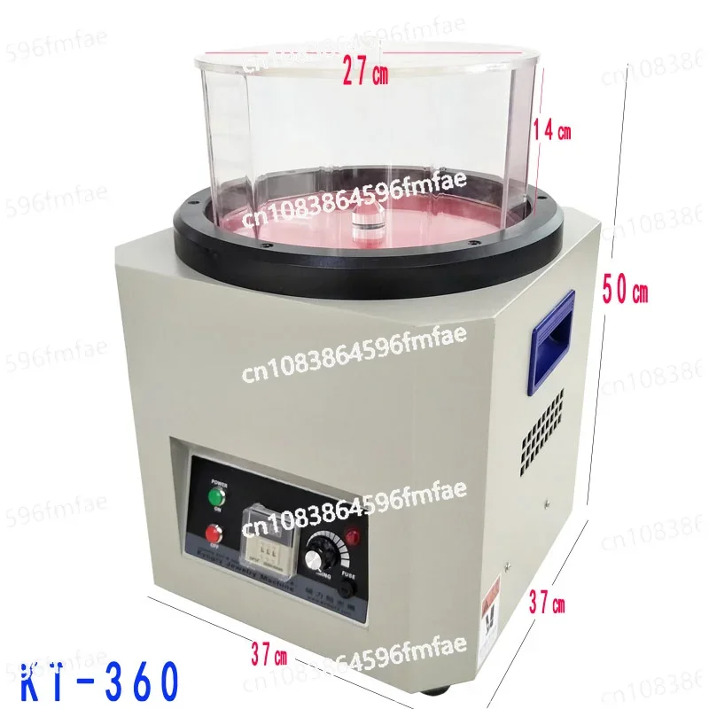 Reversible Magnetic Drum KT-360 110V/220V Jewelry Polishing Machine Goldsmith Tool Capacity 1300g