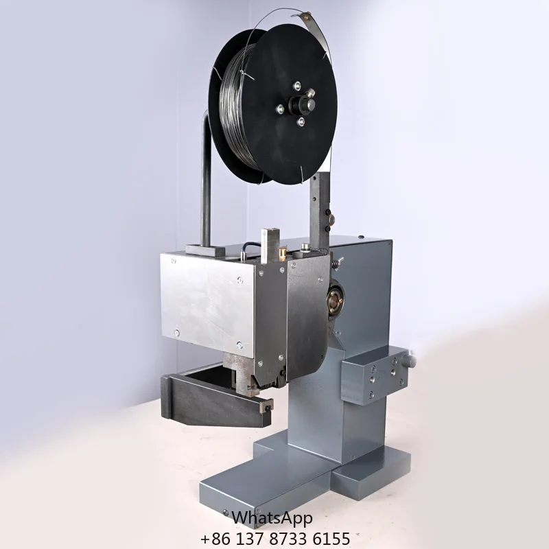 High Efficient 150 Staples/Min Horizontal Vertical Needle Option 1-3.5mm Carton Automatic Electric Wire Box Stitcher Machine