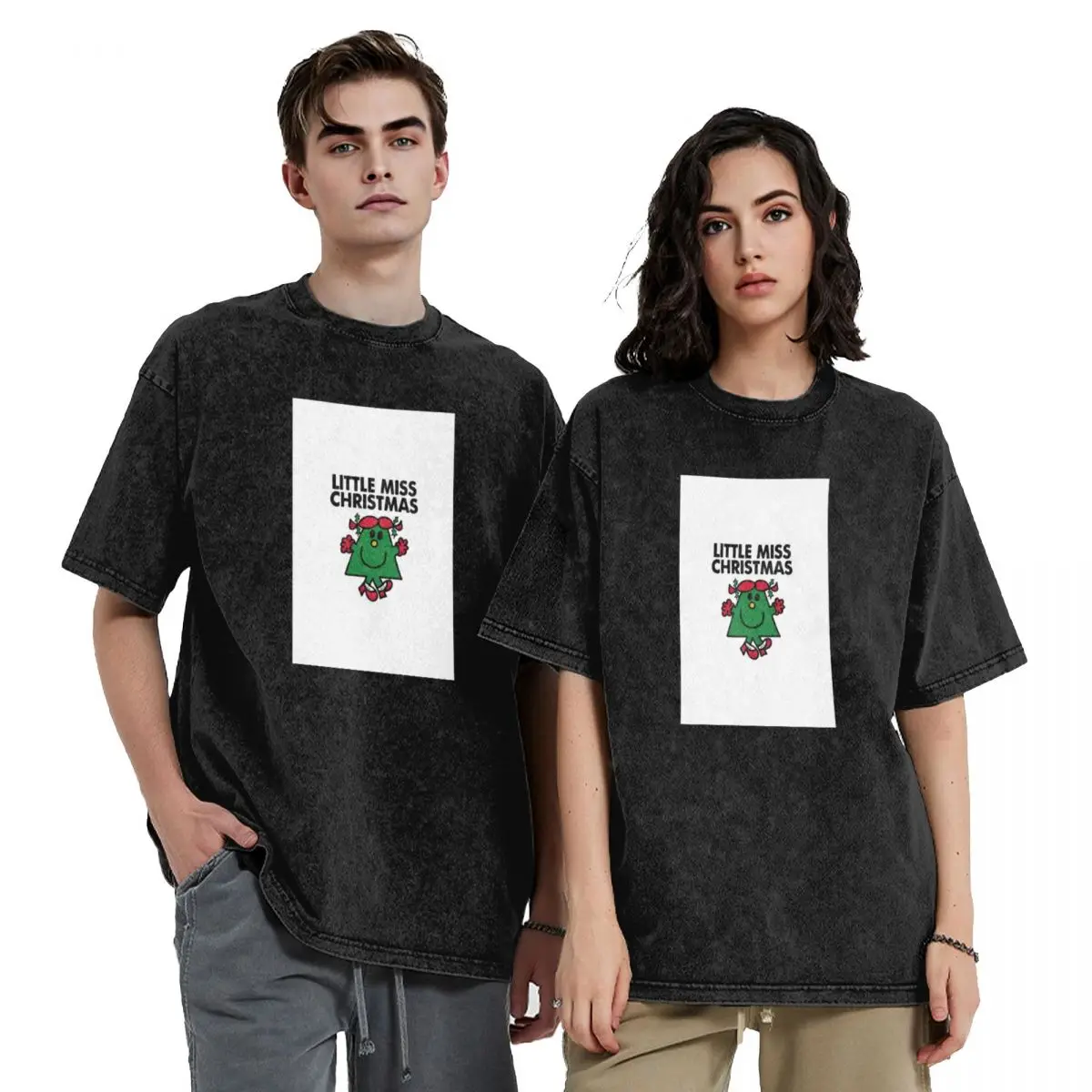 

Little Miss Christmas T-Shirt Anime t-shirt rapper graphic tees oversize t-shirts man cute tops designer t shirt men