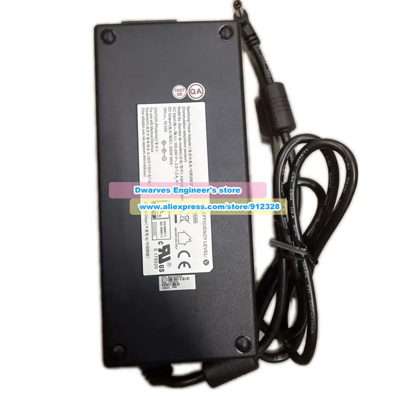 FSP200-KBAM1 AC/DC Adapter 19V 10.53A 200W for FSP Power Supply 5.5x2.5mm