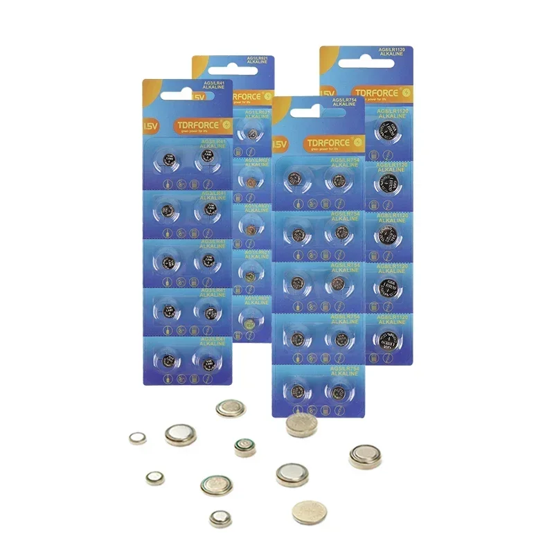 10-200pcs AG4 Button Coin Batteries LR66 1.5V Alkaline Button Cell Battery for Motherboard Scale Watch Toys Remote