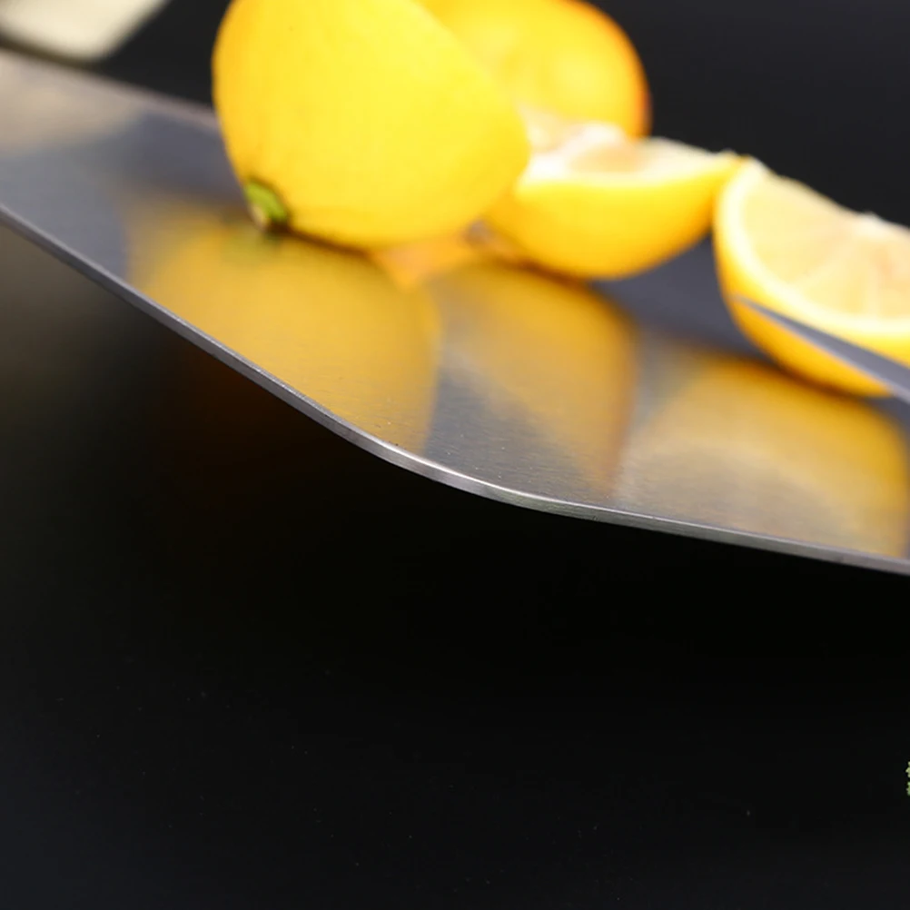 

Stainless Steel Cutting Board Square Waterproof Rustproof Dishwasher Safe Handle Hanging Storage Reversible Kitchen