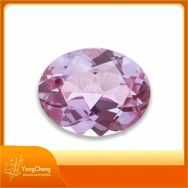 Lab Grown Oval Shape Color Alexandrite Stone Changing Stone For Diy Jewel Making With AGL Certificate