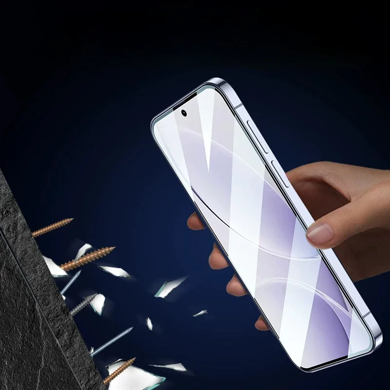 واقي شاشة شفاف عالي الدقة مضاد للأزرق لهاتف Xiaomi Redmi K80 Pro من الزجاج المقسى لهاتف Redmi K80 K80Pro غطاء كامل طبقة رقيقة واقية #6