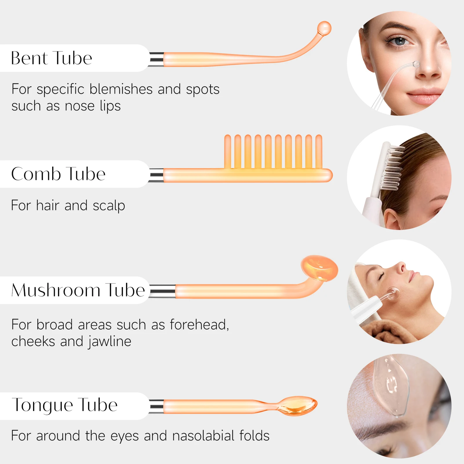 Appareil à électrodes haute fr - High Frequency Wand Facial Machine Neon avis et prix