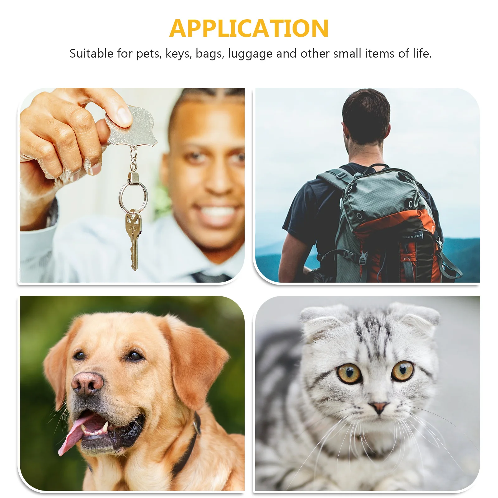 

2Pcs Protective Cover Durable Shockproof Case Lightweight Anti-Scratch Tracer Sleeve Portable Pet Collar Buckle