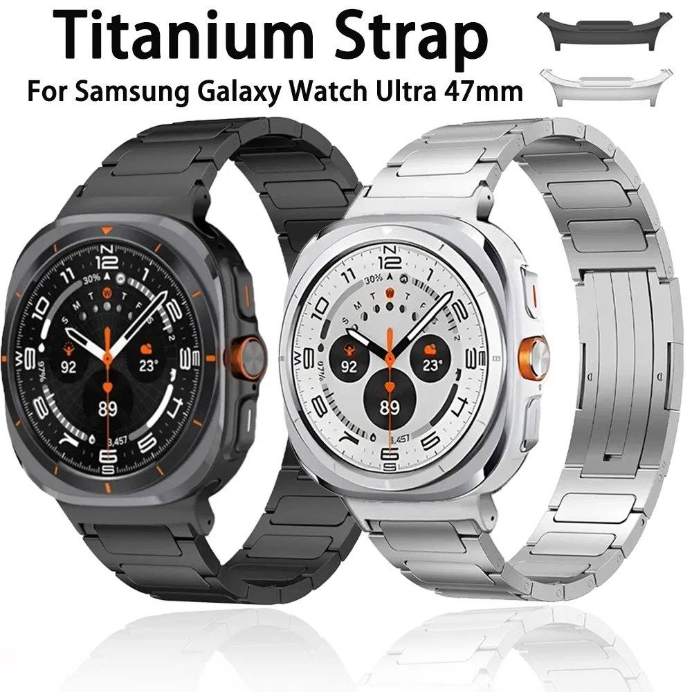 

Титановый ремешок для Samsung Galaxy Watch Ultra 2025 47 мм, браслет из нержавеющей стали, ремешок для часов Galaxy Watch 7 47 мм Ultra Correa