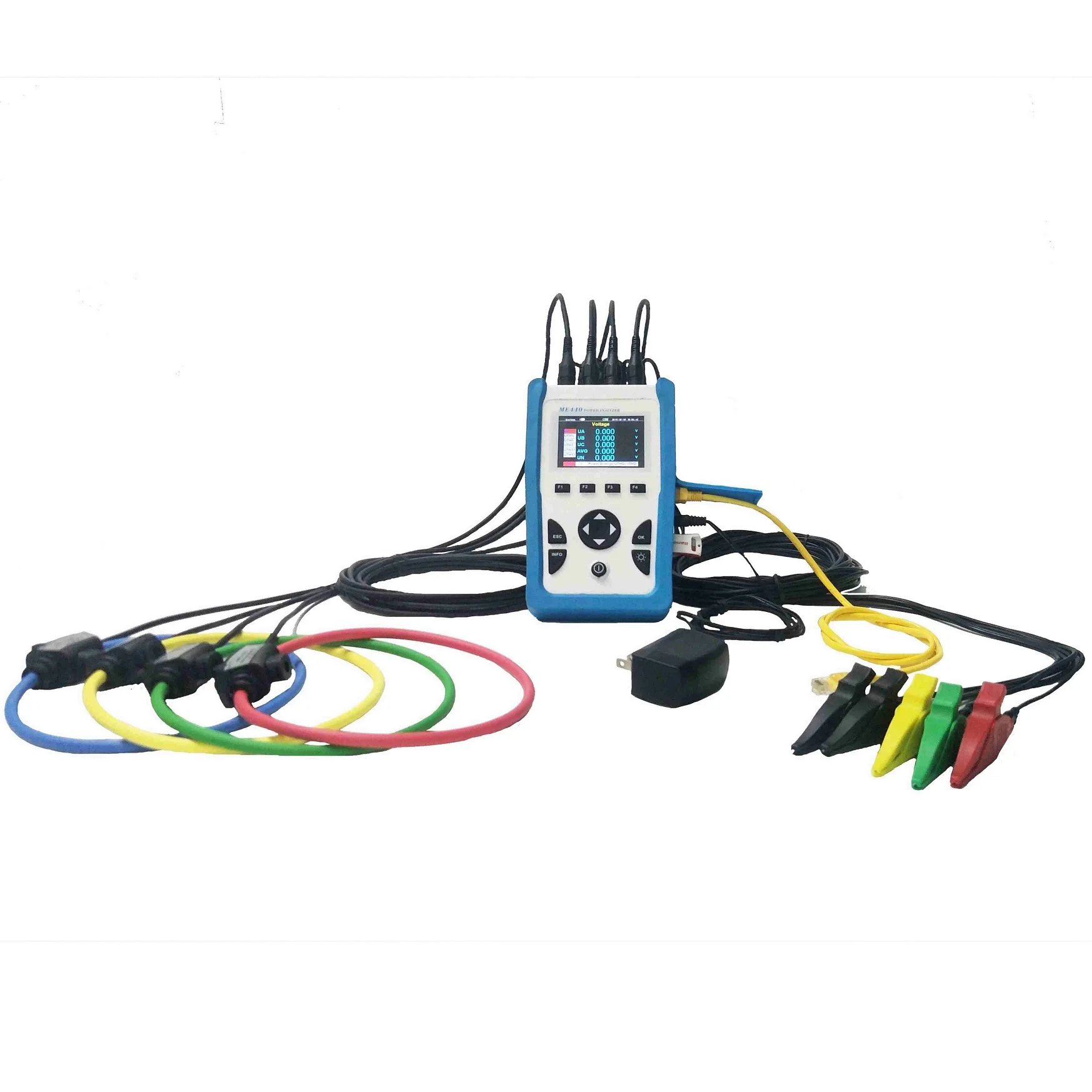 2026 ME440+MRC-36+BOX 0.5% Rogowski three phase power quality modbus  power meter cycling energy logger