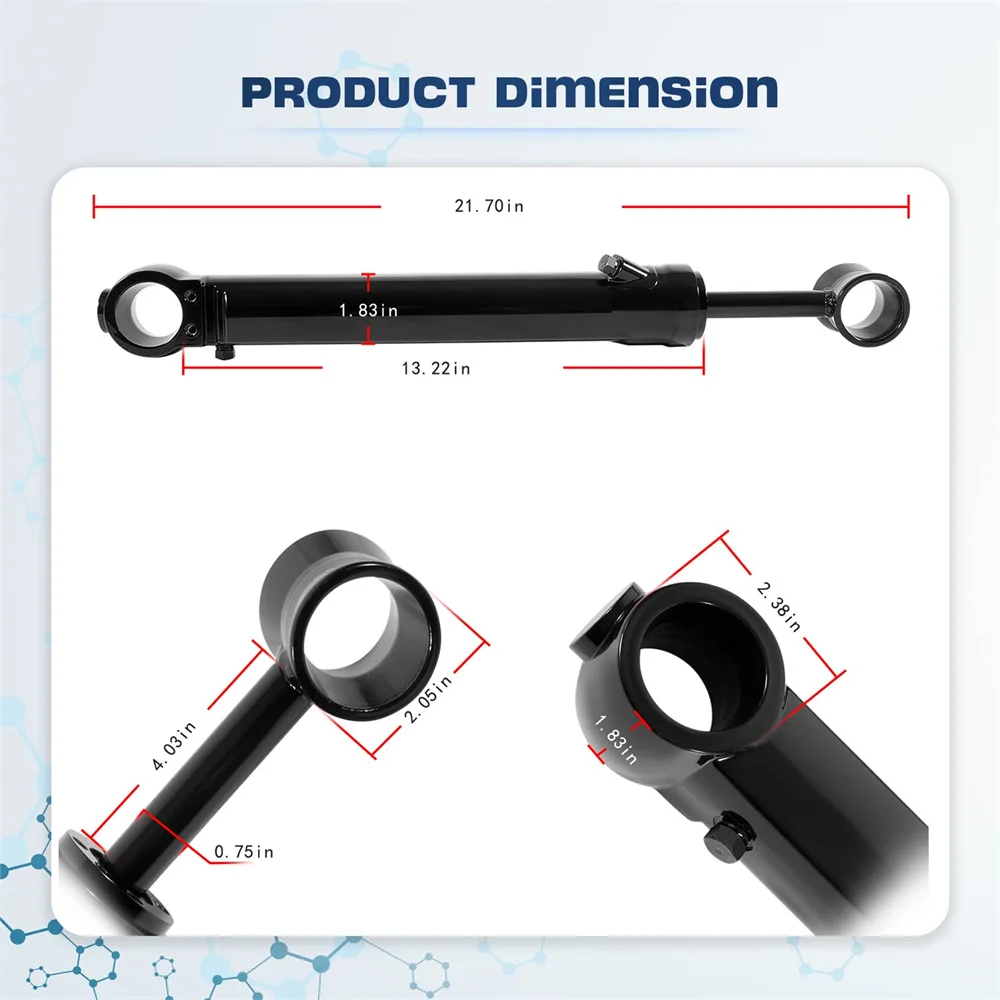 Port & Stbd Trim Ram silinder, pengganti Power Trim untuk semua Mercruiser I,II & III suku cadang Outboard alat Combo aksesoris