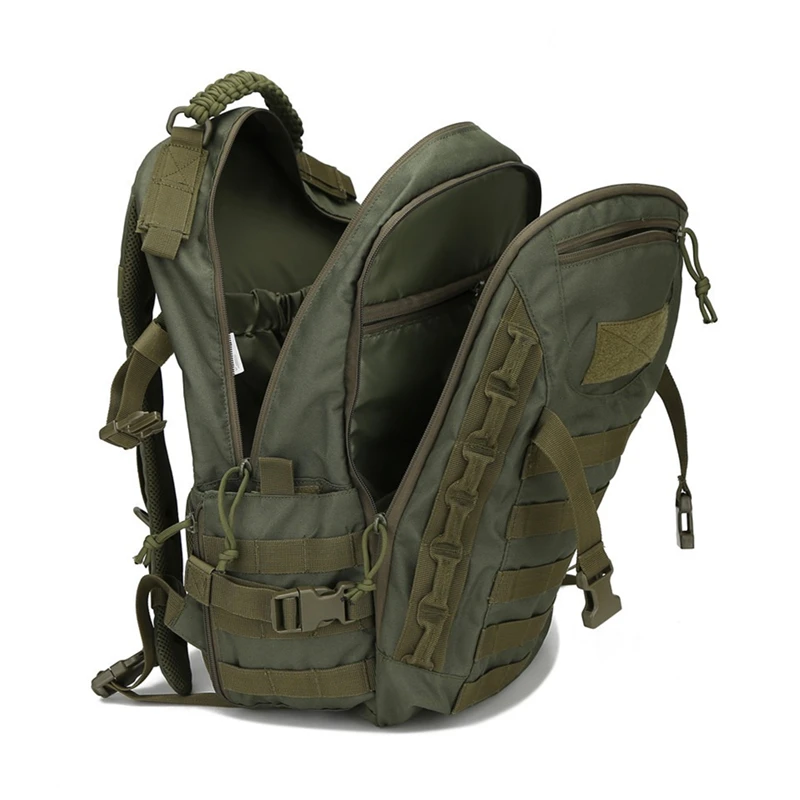 Nesitu New Green Grey Black Brown 35L Camping Women Men Backpack Military Tactical Rucksack Outdoor Duffel Climbing Bag M043