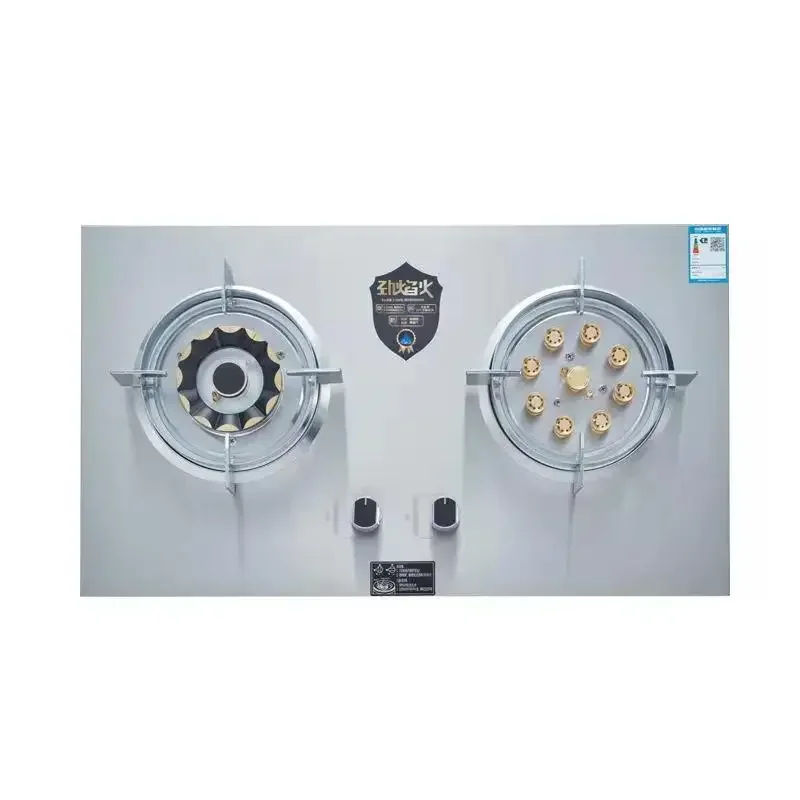 نطاق غاز الإشعال اليدوي OEM مع طباخ غاز بشعلة واحدة من الفولاذ المقاوم للصدأ وأجهزة المطبخ الرئيسية وموقد غاز على سطح الطاولة