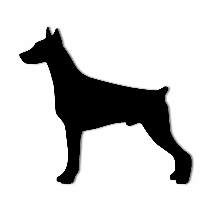 

Doberman Pinscher Dog Metal Wall Sign Dog Silhouette Wall Decor Indoor Decor Home Living Room Interior Decoration Metal Art