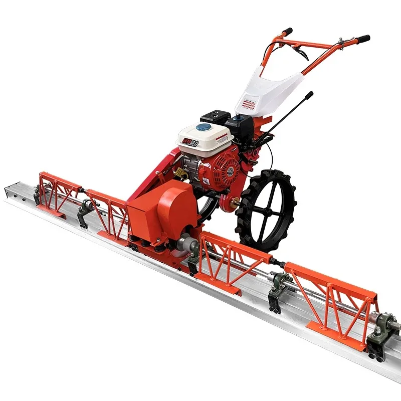 Walking Archable Concrete  Vibrating Scale High Power Shock Leveler Cement Road Paving Leveler