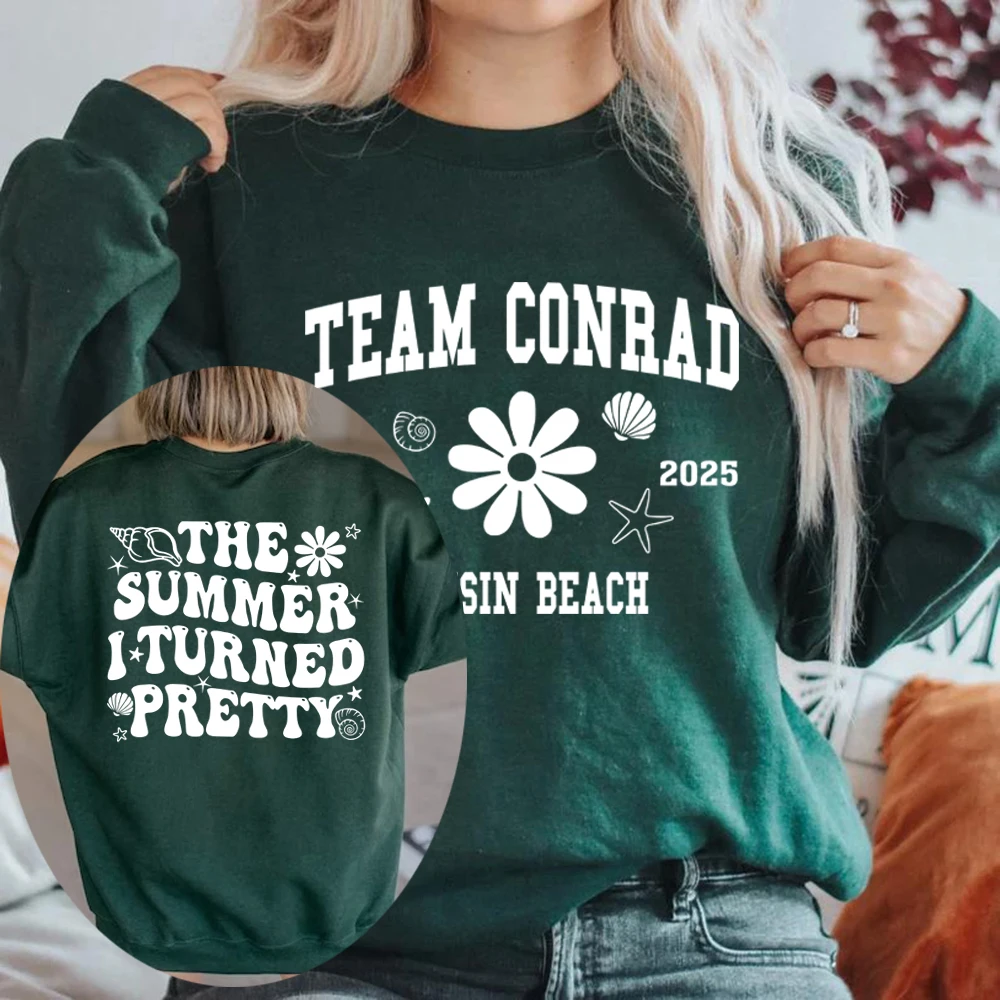 The Summer I Turned Pretty Team Conrad Sweatshirt TSITP Conrad Fisher Shirt Casual Long Sleeve Unisex Crewneck Sweatshirt Hoodie